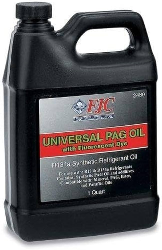 Amazon.com: FJC 2480 PAG Universal Oil with Fluorescent Leak